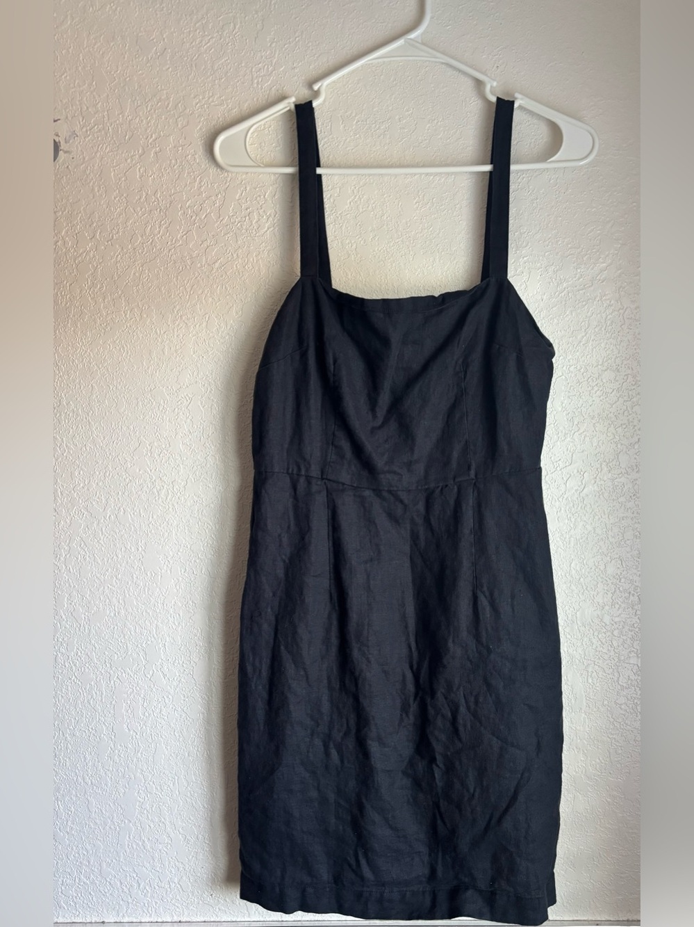 Boden Black Linen Dress size US 6R